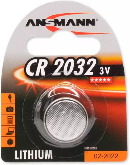 ANSMANN Lithium 1-pack CR2032 - Batteri