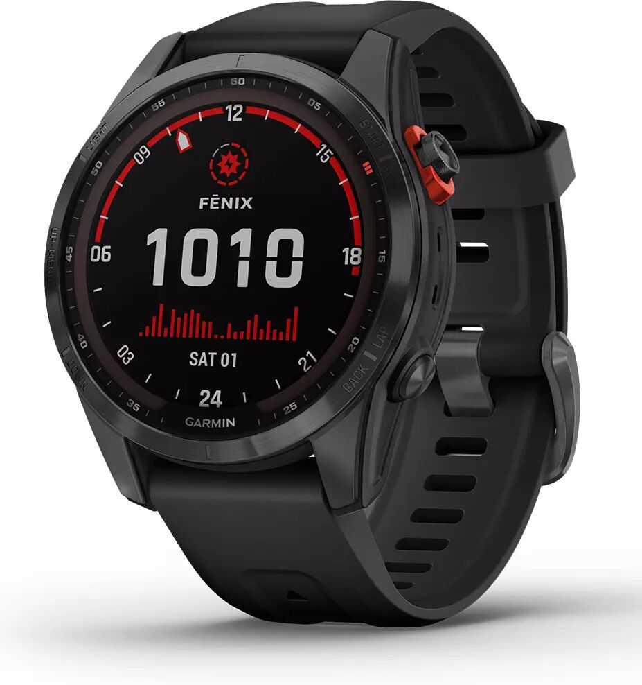 GARMIN fenix 7S Solar - Klokke - Slate Gray/Black