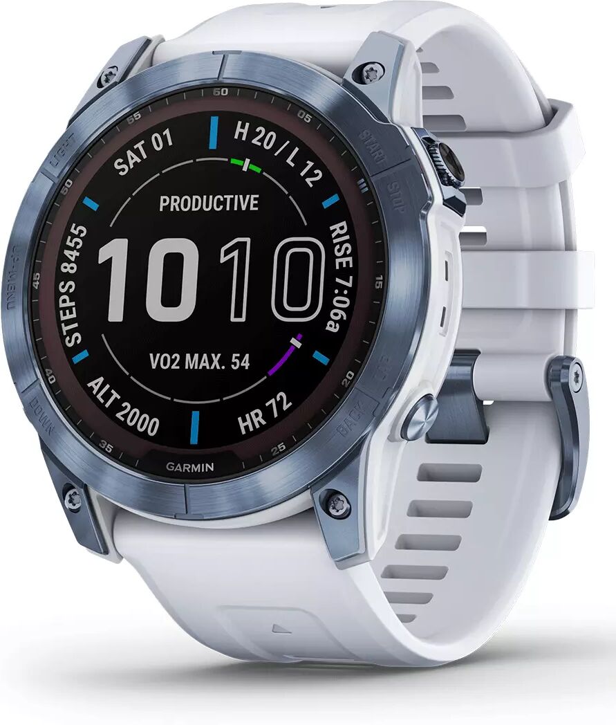 GARMIN fenix 7X Sapphire Solar - Klokke - Whitestone