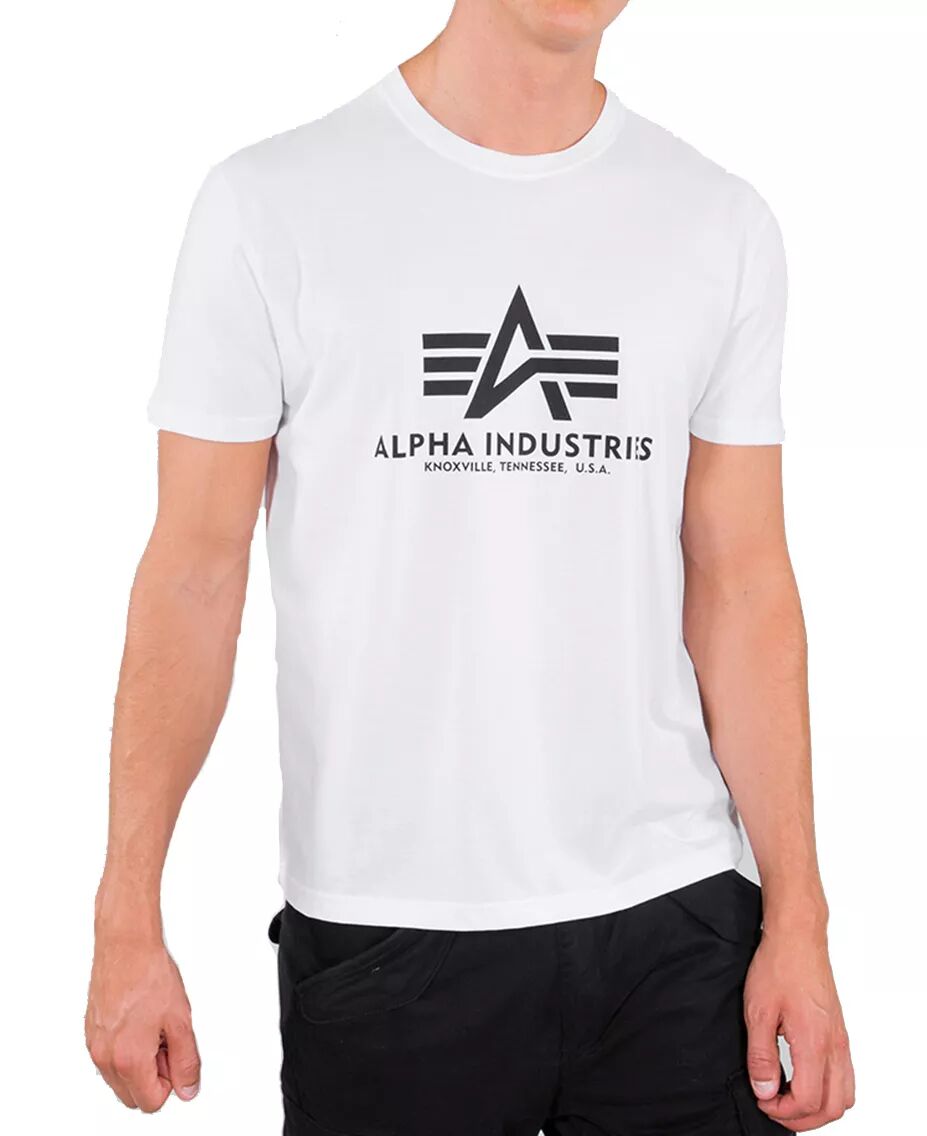 Alpha Industries Basic T - T-skjorte - Hvit - XXL
