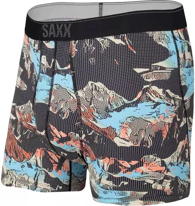 SAXX Quest - Boxershorts - Black Mountainscape - XL