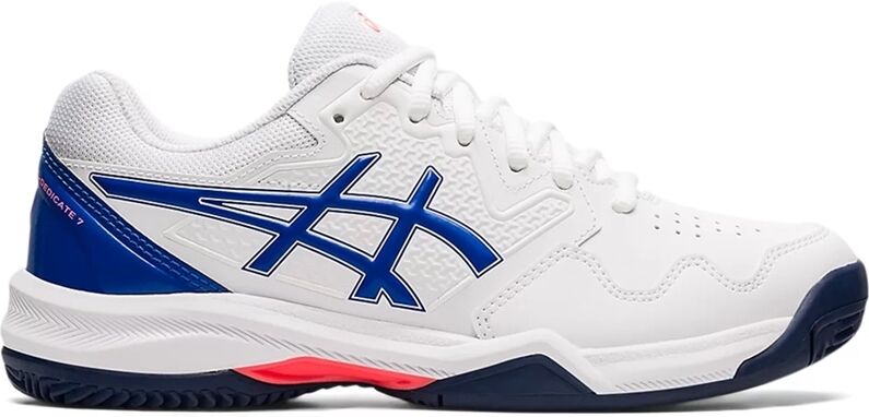 Asics Gel-Dedicate 7 Clay/Padel Woman White/Lapiz Lazuli Blue 37,5