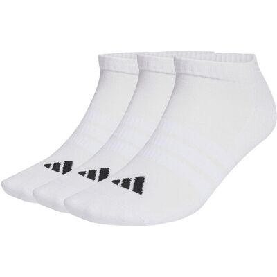 Adidas Cushioned Low Cut Socks 3-Pack White, L Adidas Cushioned Low Cut Socks 3-Pack White, L