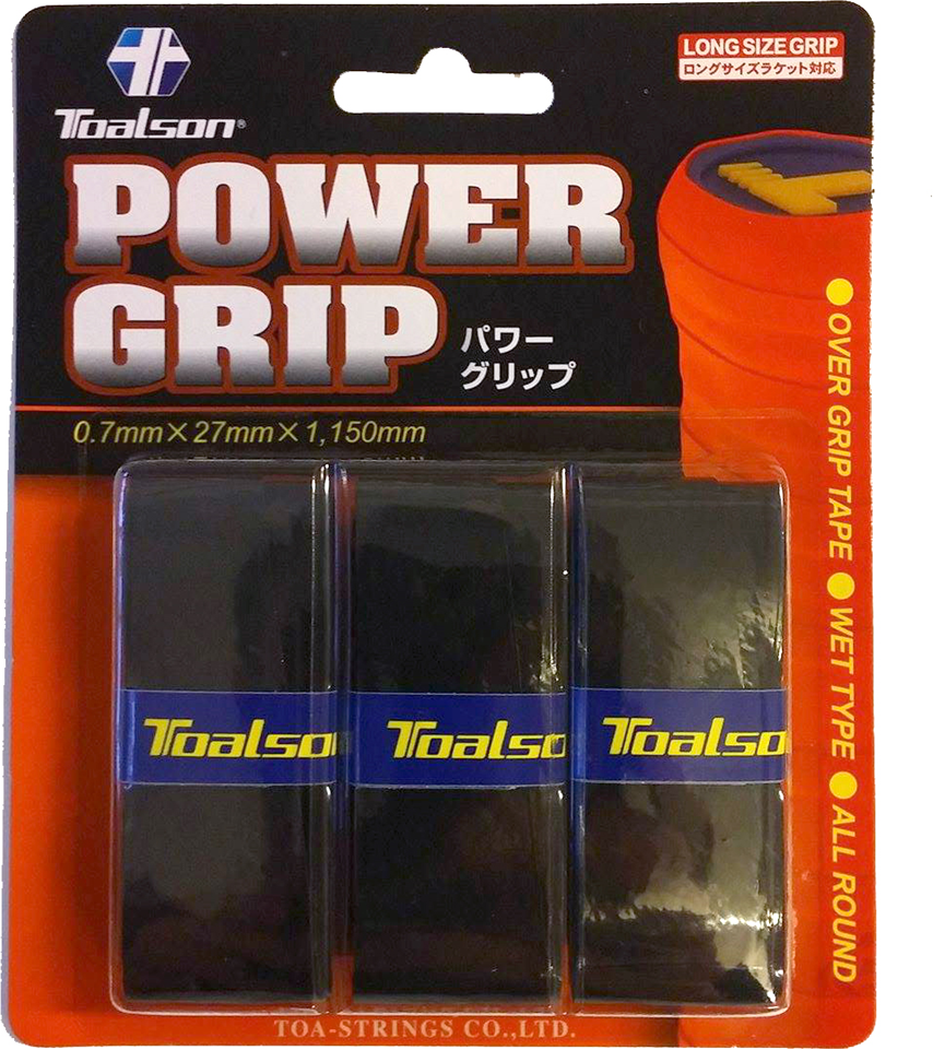 Toalson Power Grip 3-pack Black