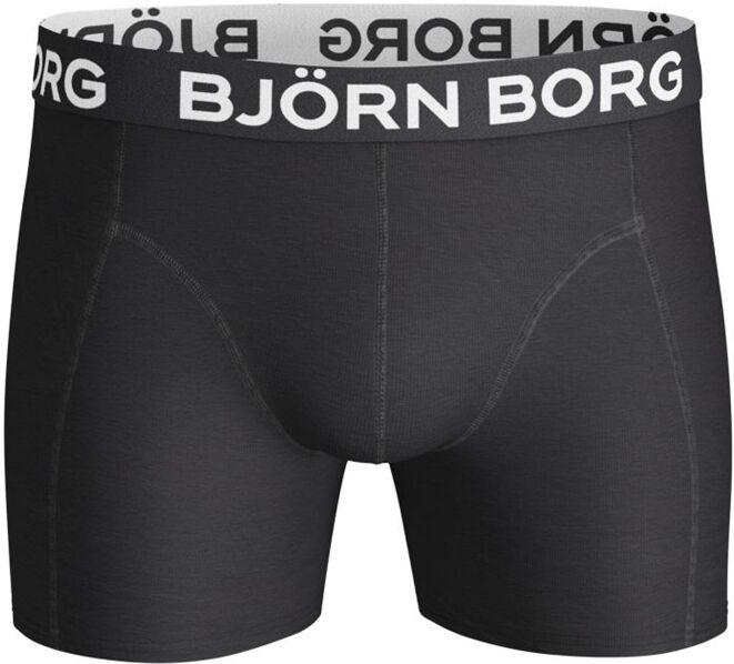 Björn Borg Solid Cotton Stretch Shorts Black XL