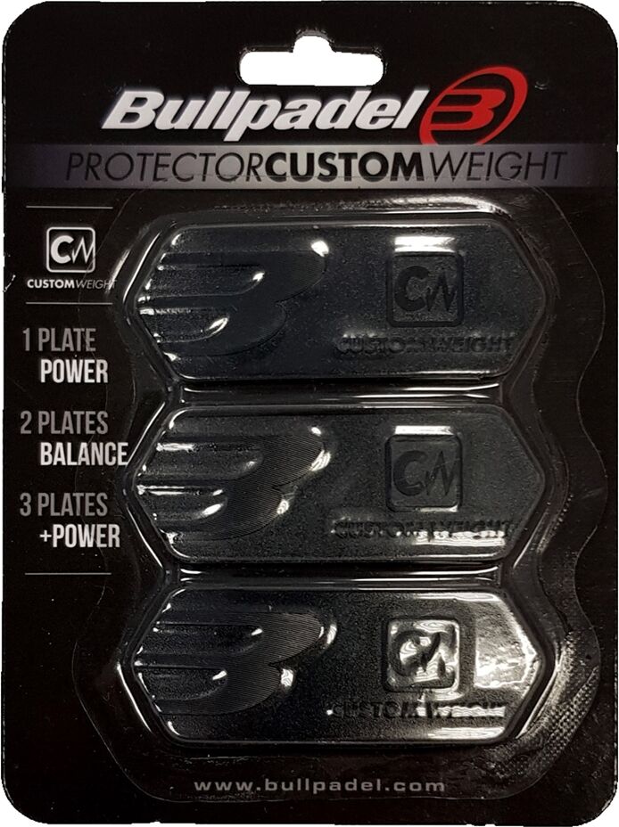 Bullpadel Protector Custom Weight Black