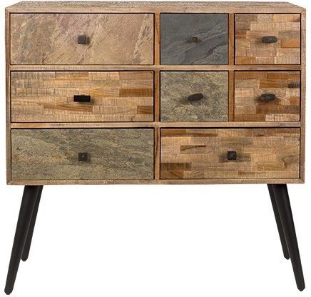 homii - Dresser m. 8 skuffer - Brun   Unoliving