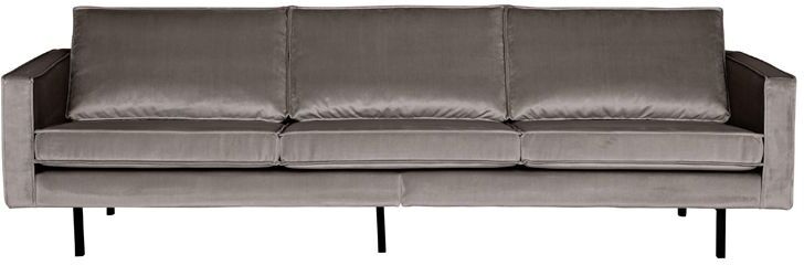 BePureHome - Rodeo 3 pers. sofa fløyel - Taupe   Unoliving