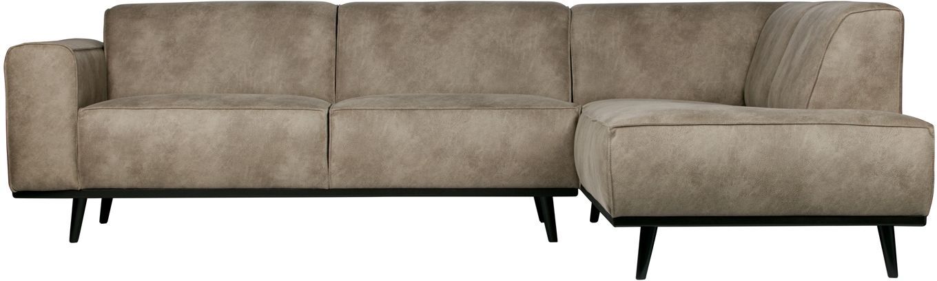 BePureHome Statement Sofa m/høyrevendt sjese - Elephant Skinn   Unoliving