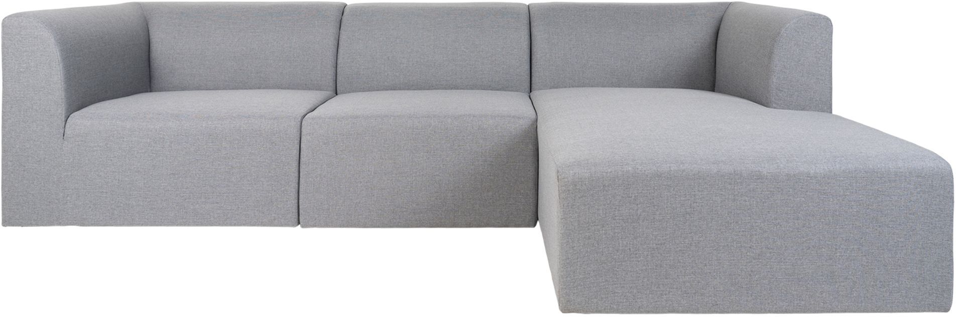 House Nordic Alba Loungesofa høyrevendt - Lys Grå   Unoliving