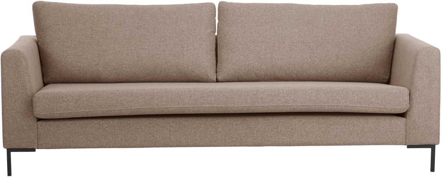 Juvila BARI 3-pers sofa, Mørk beige/Lys brun   Unoliving