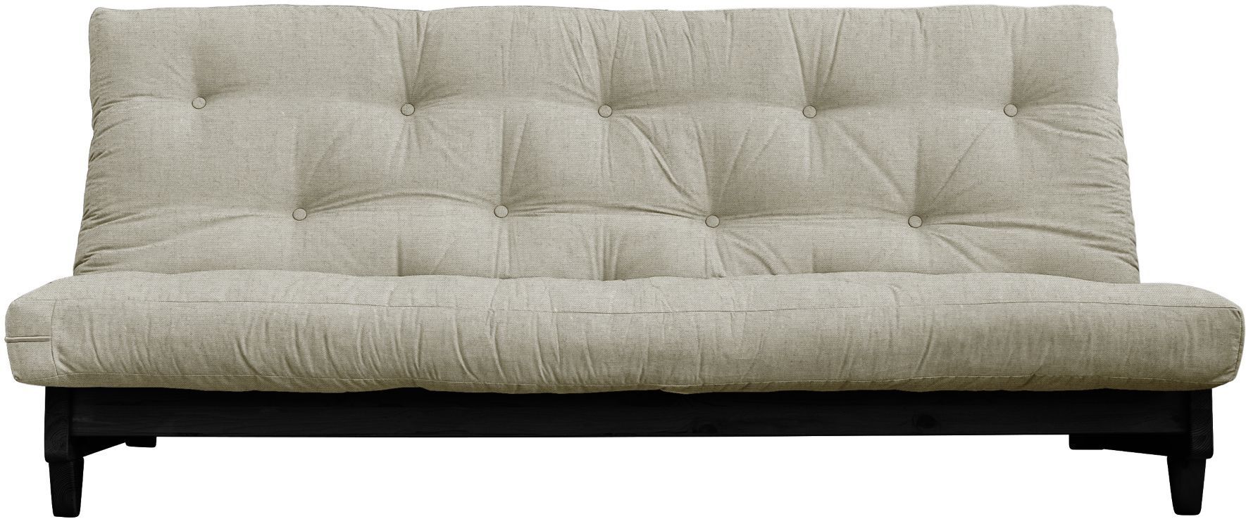 Karup Design Fresh Sovesofa, linen/Sort   Unoliving