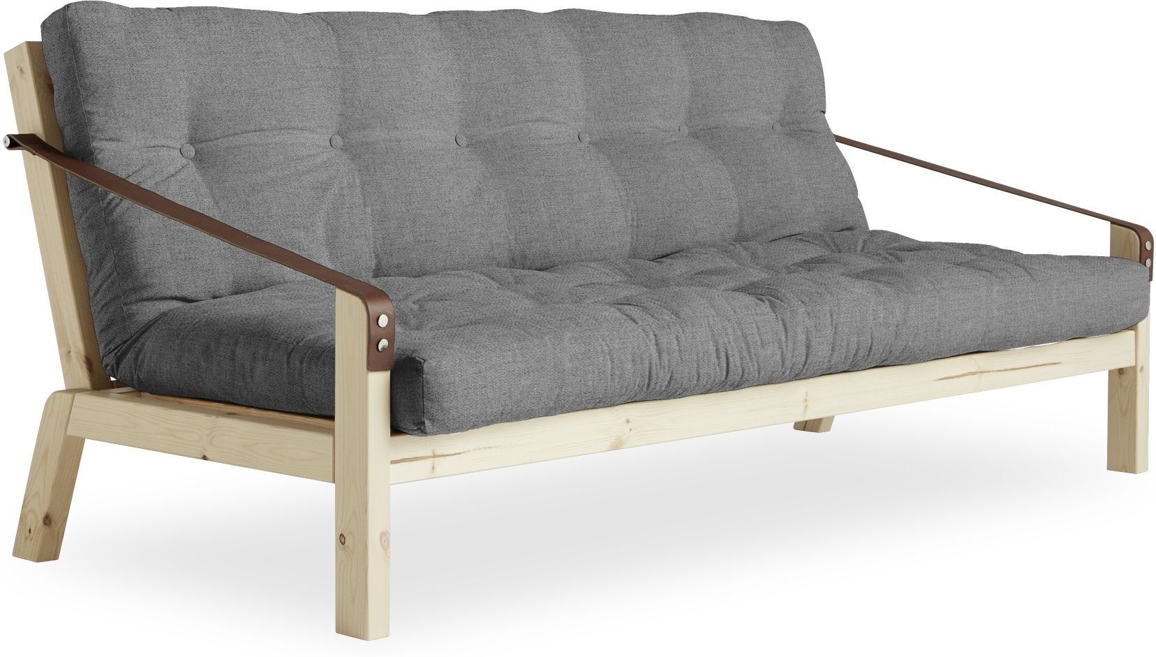 Karup Design Poetry Sovesofa, Granittgrå/Natur   Unoliving