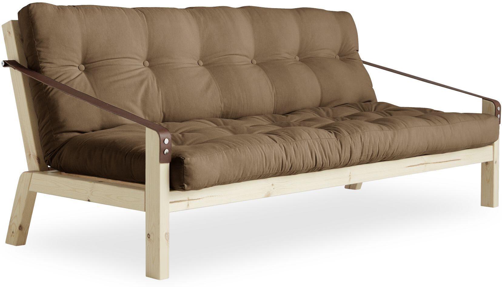 Karup Design Poetry Sovesofa, Mocca/Natur   Unoliving