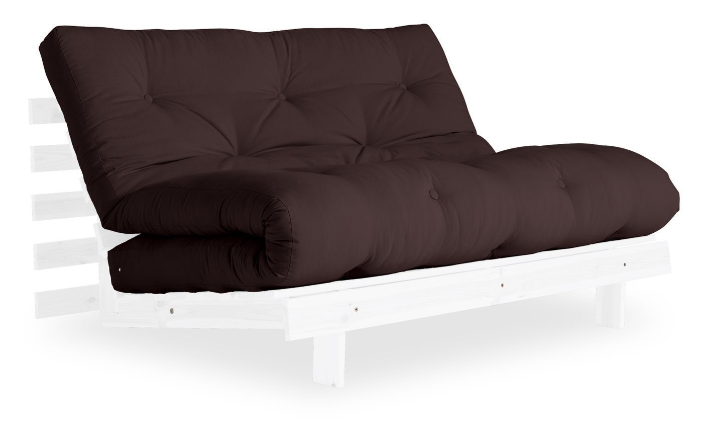 Karup Design Roots 140 Sovesofa, Brun/Hvit   Unoliving