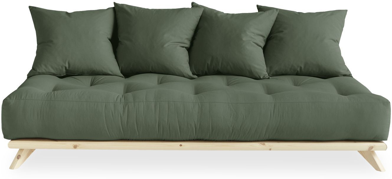 Karup Design Senza Daybed, OlivenGrønn/Natur   Unoliving