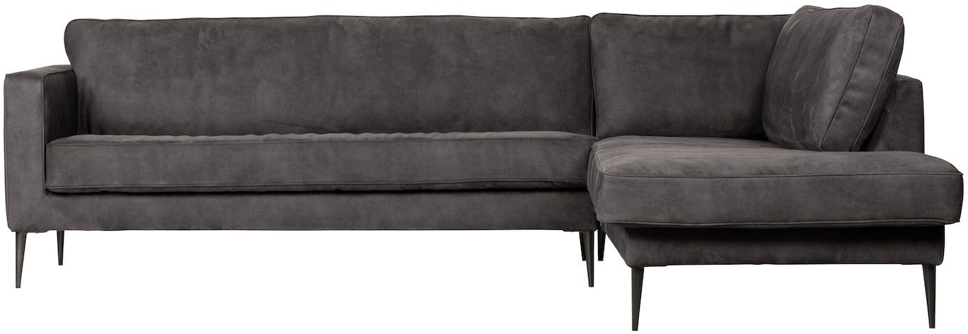 vtwonen Crew Sofa m. høyre Sjeselong - Mørkegrå   Unoliving