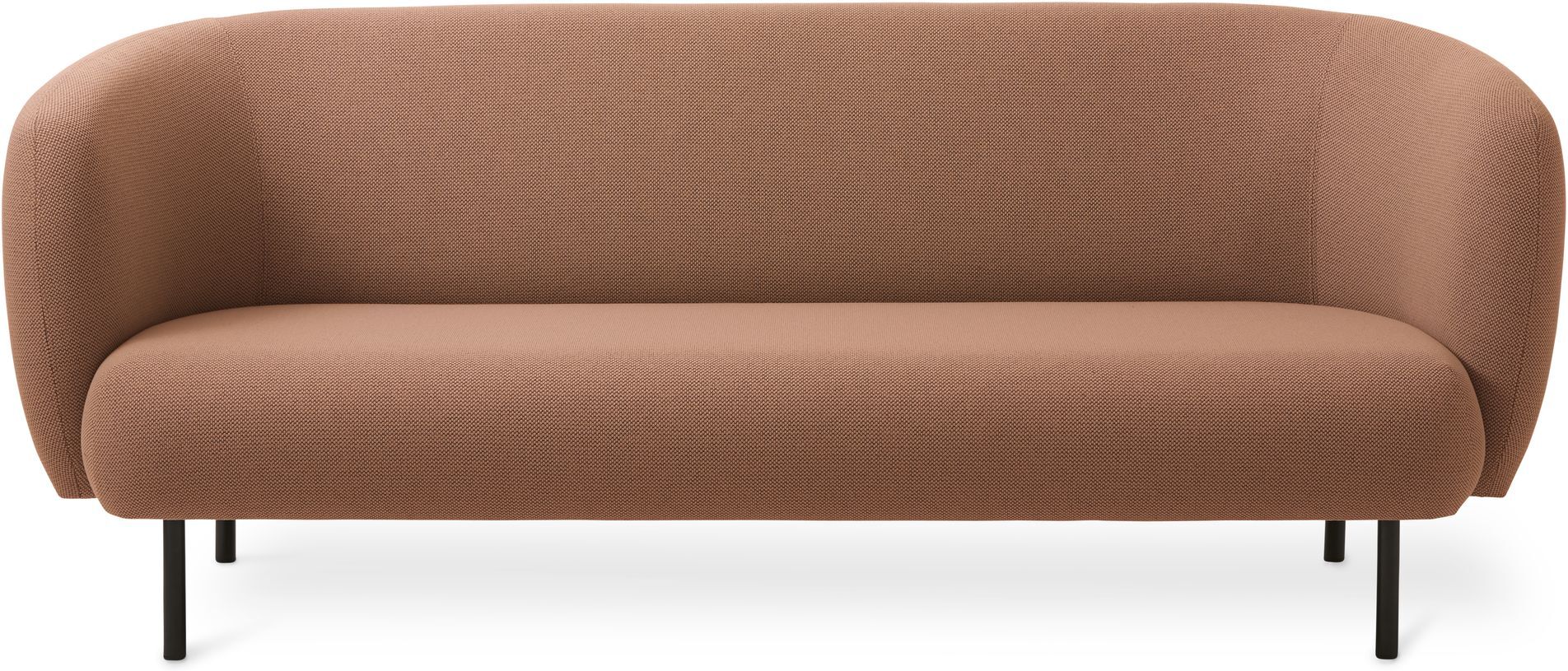 Warm Nordic CAPE 3-pers. Sofa, Peach   Unoliving