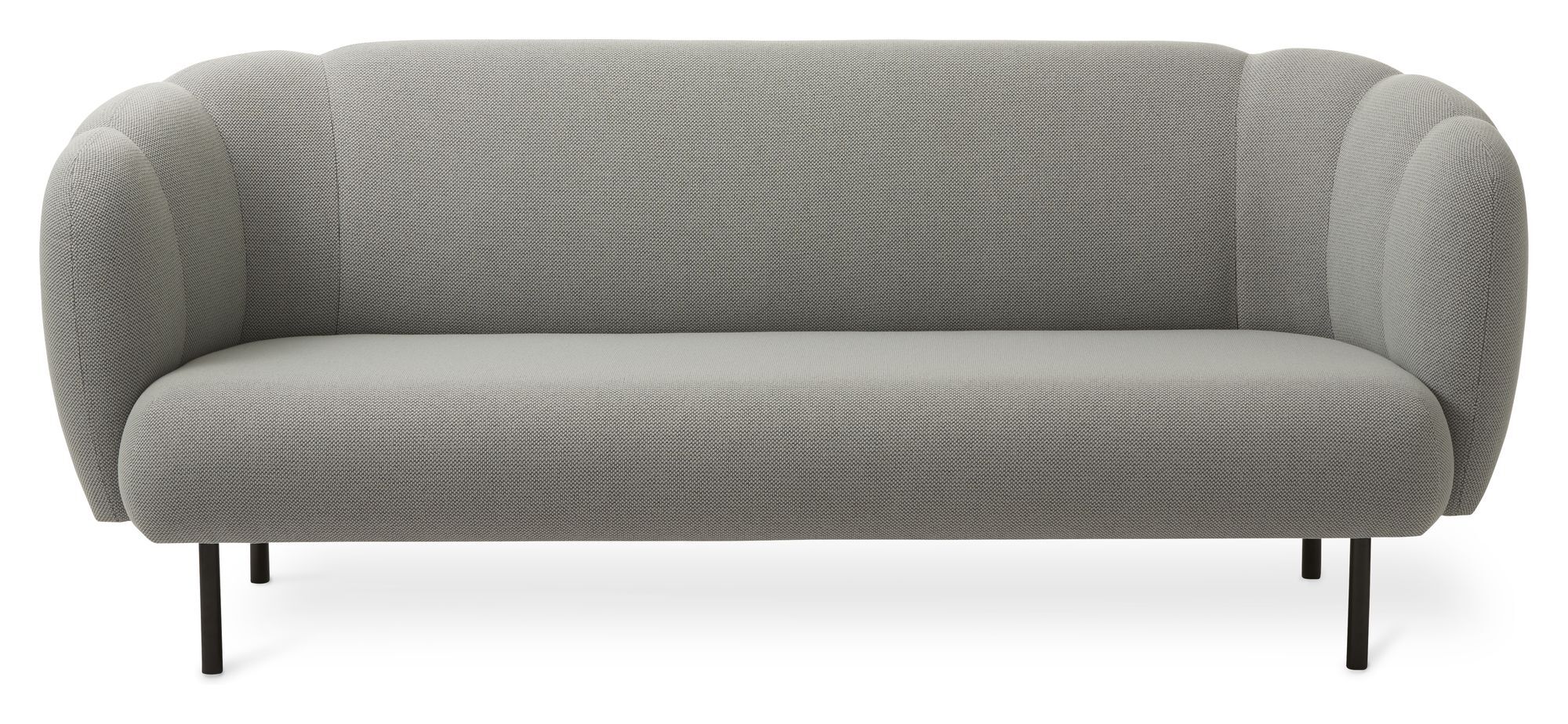 Warm Nordic CAPE stitch 3-pers. Sofa, Minty Grey   Unoliving