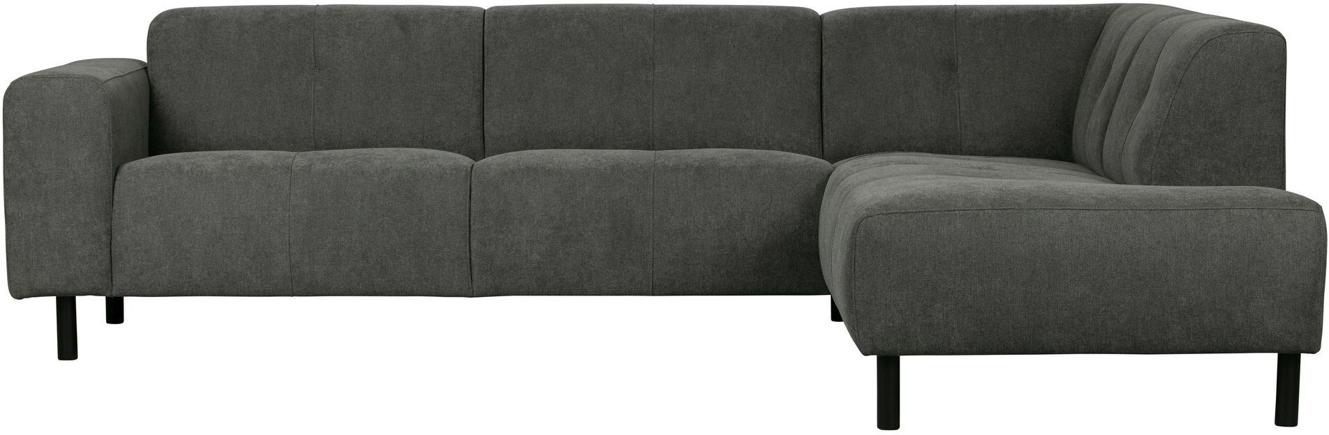 Woood Presley Sofa m. høyrevendt sjeselong - Grå   Unoliving