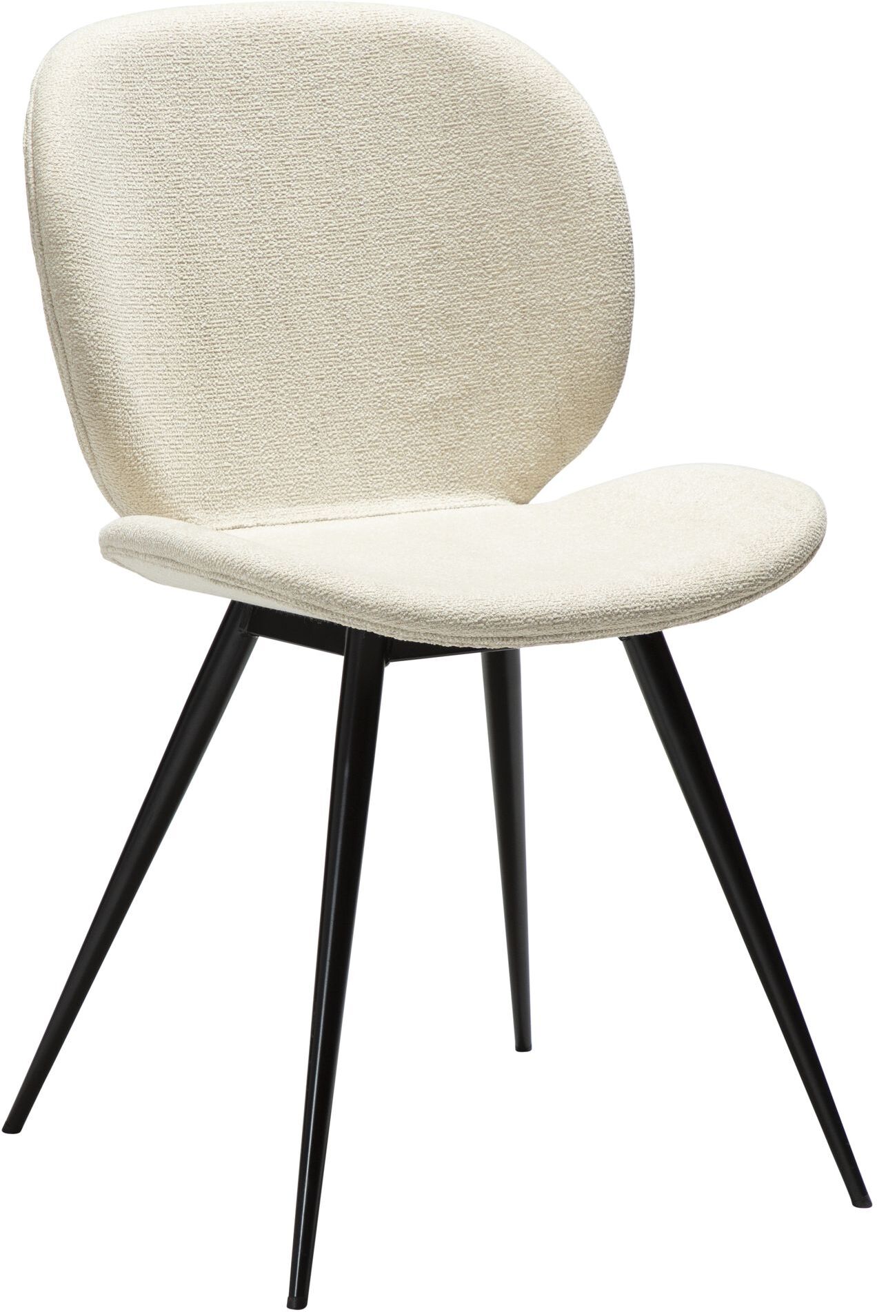 Dan-Form Danform Cloud Spisebordsstol, simply beige bouclé stoff   Unoliving