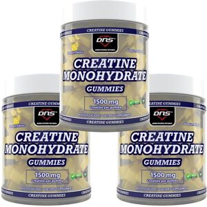 DNS 3-Pack Creatine Monohydrate Gummies - Lemon DNS 3-Pack Creatine Monohydrate Gummies - Lemon