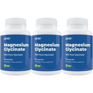 DNS Nyhet! 3-Pack Magnesium Glycinate - 3 X 120 Kapsler DNS Nyhet! 3-Pack Magnesium Glycinate - 3 X 120 Kapsler