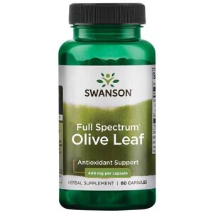 Swanson Olive Leaf Olivenblad Ekstrakt - 60 Kapsler