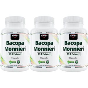 DNS 3-Pack Bacopa Monnieri Extract - 3 X 90 Kapsler DNS 3-Pack Bacopa Monnieri Extract - 3 X 90 Kapsler