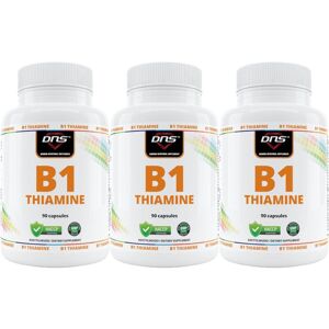 DNS 3-Pack Vitamin B1 Tiamin - 3 X 90 Kapsler DNS 3-Pack Vitamin B1 Tiamin - 3 X 90 Kapsler