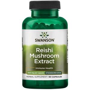 Swanson Reishi-sopp Ekstrakt 500mg - Kapsler Swanson Reishi-sopp Ekstrakt 500mg - Kapsler