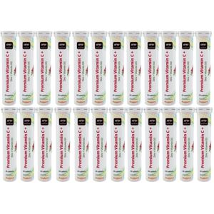 DNS 24-Pack Premium Vitamin-C + Zinc + D3 1000 Mg - Raspberry - 20 Brustabletter DNS 24-Pack Premium Vitamin-C + Zinc + D3 1000 Mg - Raspberry - 20 Brustabletter