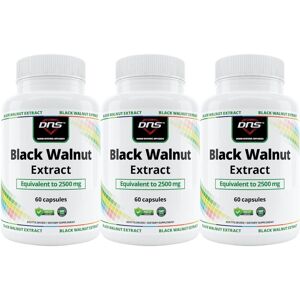 DNS 3-Pack Black Walnut Extract - Digestive Health - 3 X 60 Kapsler DNS 3-Pack Black Walnut Extract - Digestive Health - 3 X 60 Kapsler