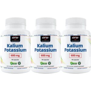 DNS 3-Pack Kalium - Potassium - 3 X 90 Kapsler DNS 3-Pack Kalium - Potassium - 3 X 90 Kapsler