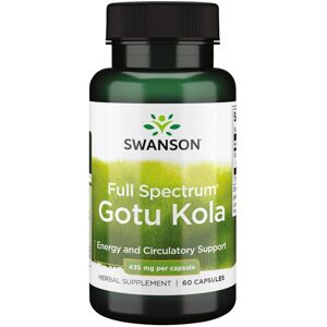 Swanson Gotu Kola 435mg - Urtetilskudd for sirkulasjon og hukommelse Swanson Gotu Kola 435mg - Urtetilskudd for sirkulasjon og hukommelse