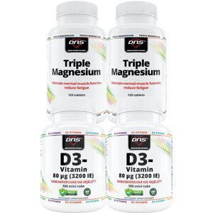 DNS Magnesium & Vitamin D3 Pakken DNS Magnesium & Vitamin D3 Pakken