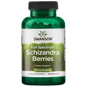 Swanson Schizandra Berries Stress Support - 90 Kapsler