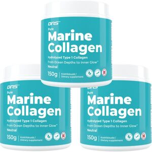 DNS 3-Pack Pure Marint Kollagen Nøytral Smak - 3 X 150g DNS 3-Pack Pure Marint Kollagen Nøytral Smak - 3 X 150g