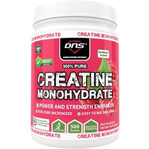 DNS Creatine Monohydrate Raspberry Smak - 500 Gram DNS Creatine Monohydrate Raspberry Smak - 500 Gram