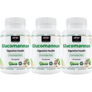 DNS - Glucomannan Konjakrot - 3x90 kapsler - Dietary Supplement DNS - Glucomannan Konjakrot - 3x90 kapsler - Dietary Supplement