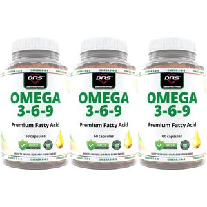 DNS 3-Pack Omega 3-6-9 - 3 X 60 Kapsler DNS 3-Pack Omega 3-6-9 - 3 X 60 Kapsler