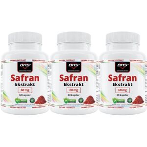 DNS 3-Pack Safran Ekstrakt - 3 X 60 Kapsler DNS 3-Pack Safran Ekstrakt - 3 X 60 Kapsler