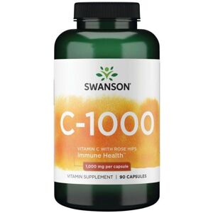 Swanson Vitamin C 1000 med Røsslyng - Kosttilskudd Swanson Vitamin C 1000 med Røsslyng - Kosttilskudd