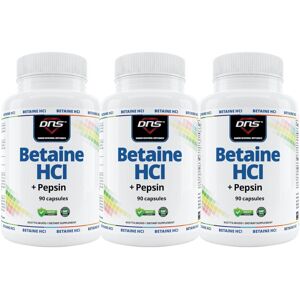 DNS 3-Pack - Betaine Hcl + Pepsin - 3 X 90 Kapsler DNS 3-Pack - Betaine Hcl + Pepsin - 3 X 90 Kapsler