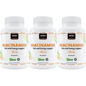 DNS 3-Pack Niacinamide (Vitamin B3) - 500 Mg - 3 X 60 Kapsler DNS 3-Pack Niacinamide (Vitamin B3) - 500 Mg - 3 X 60 Kapsler