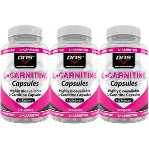DNS 3-Pack L-Carnitine Capsules - 3 X 120 Kapsler DNS 3-Pack L-Carnitine Capsules - 3 X 120 Kapsler