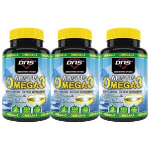 DNS 3-Pack Arctic Omega-3 - 360 Kapsler DNS 3-Pack Arctic Omega-3 - 360 Kapsler