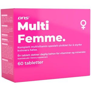 DNS Multi Femme - Multivitamin For Kvinner - 60 Tabletter DNS Multi Femme - Multivitamin For Kvinner - 60 Tabletter