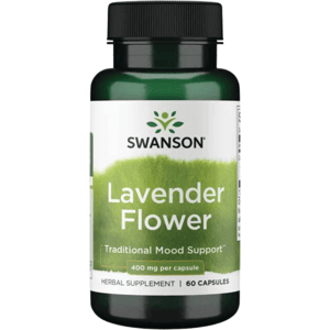 Swanson Lavendelblomst 400mg Kapsler - Kosttilskudd Swanson Lavendelblomst 400mg Kapsler - Kosttilskudd
