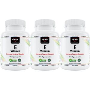 DNS 3-Pack E-Vitamin 400 Iu - 60 Softgel Kapsler DNS 3-Pack E-Vitamin 400 Iu - 60 Softgel Kapsler